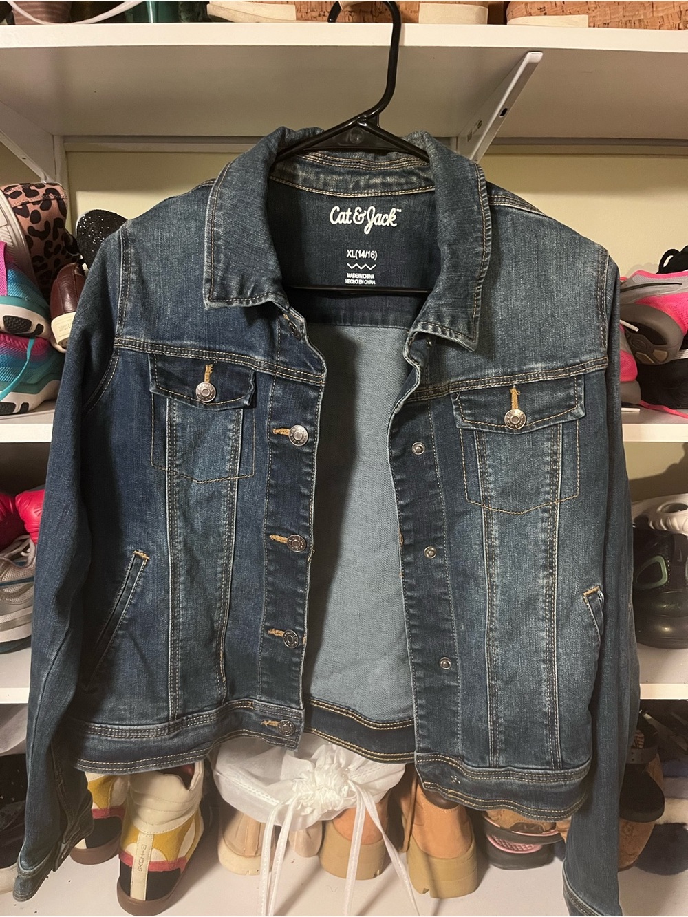 Cat & Jack Blue Women's Denim Jacket